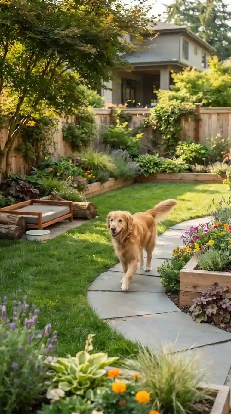 How to Build a Pet-Friendly Garden: Dog-Safe Plants & Layout