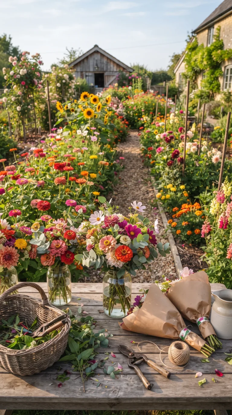 How to Grow Cut Flowers at Home and Actually Sell Them